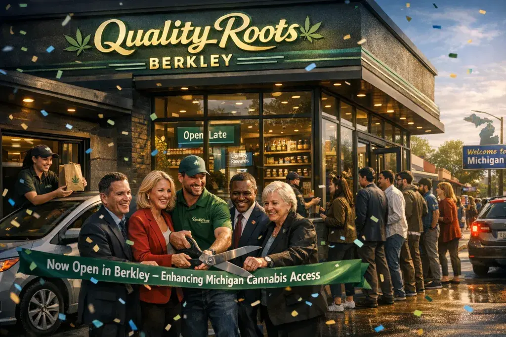 Quality Roots Launches Berkley Retail Site to Boost Michigan Cannabis Access