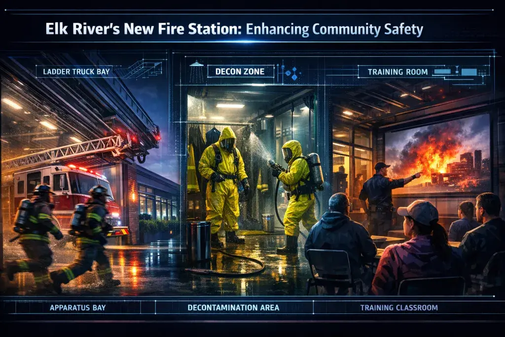 Elk River Advances Plans for Modern Fire Station Enhancing Community Safety