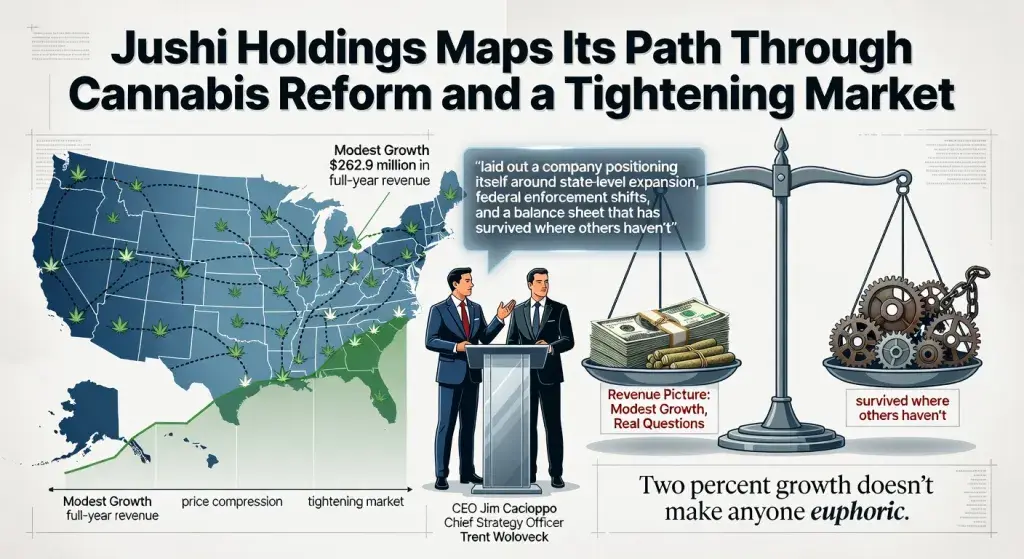 Jushi Holdings Maps Its Path Through Cannabis Reform and a Tightening Market