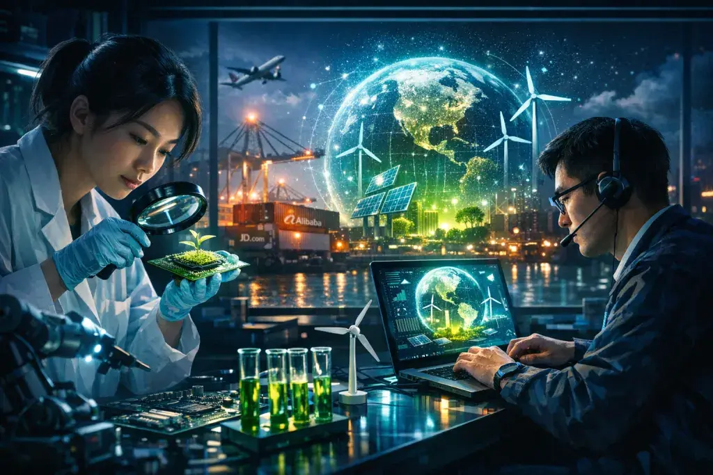 Cross-Border E-Commerce Drives Green Innovation in Chinese Firms