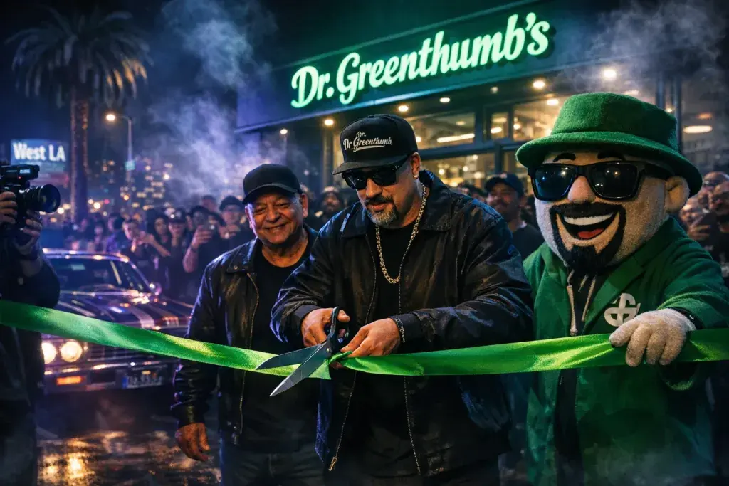 B-Real Expands Dr. Greenthumb Empire with Fifth Los Angeles Dispensary