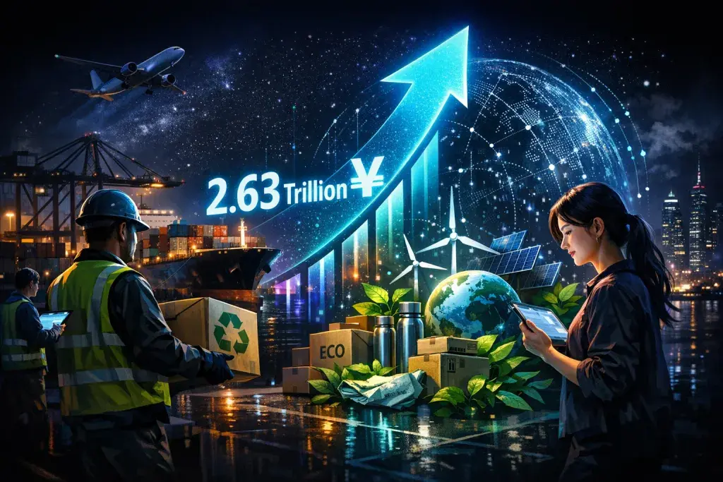 China's Cross-Border E-Commerce Surges to 2.63 Trillion Yuan Amid Green Trade Push