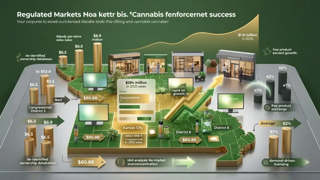 Missouri Cannabis Study Finds Licensed Market Captures Most Spending