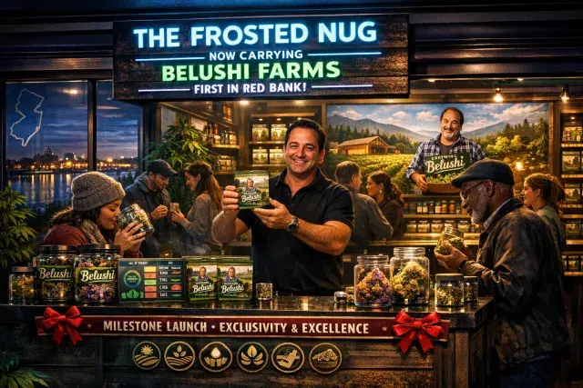 The Frosted Nug Launches Belushi Farms, Elevating Red Bank’s Cannabis Landscape