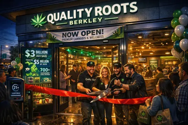 Quality Roots Launches Berkley Retail Store, Boosting Michigan Cannabis Access